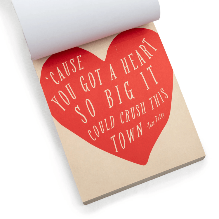 Notebooks & Journals - Bespoke Hearts