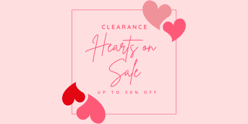 Clearance - Bespoke Hearts