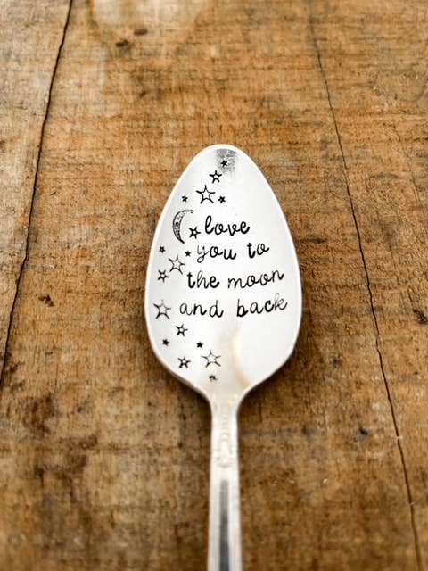 'Love You To The Moon & Back' Spoon