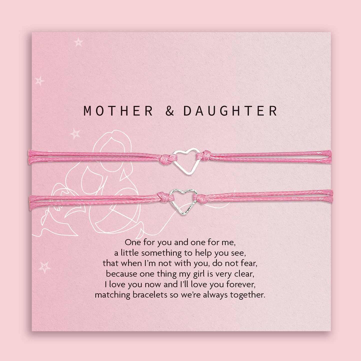 Mother & Daughter Matching Wish Bracelets