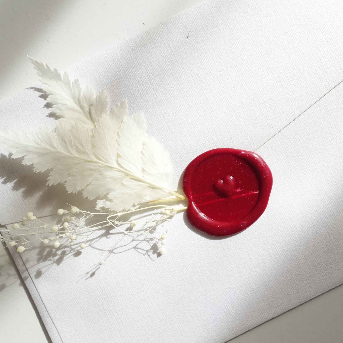 3D Heart Wax Seal Stamp Kit