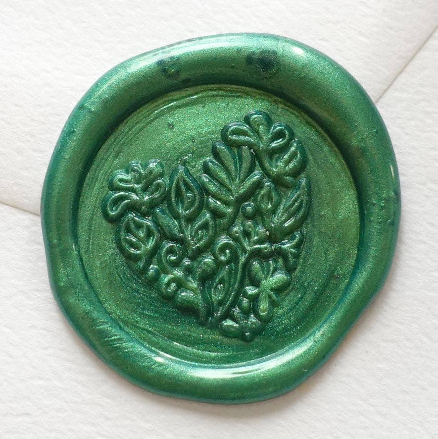 Botanical Heart Wax Seal Stamp Kit