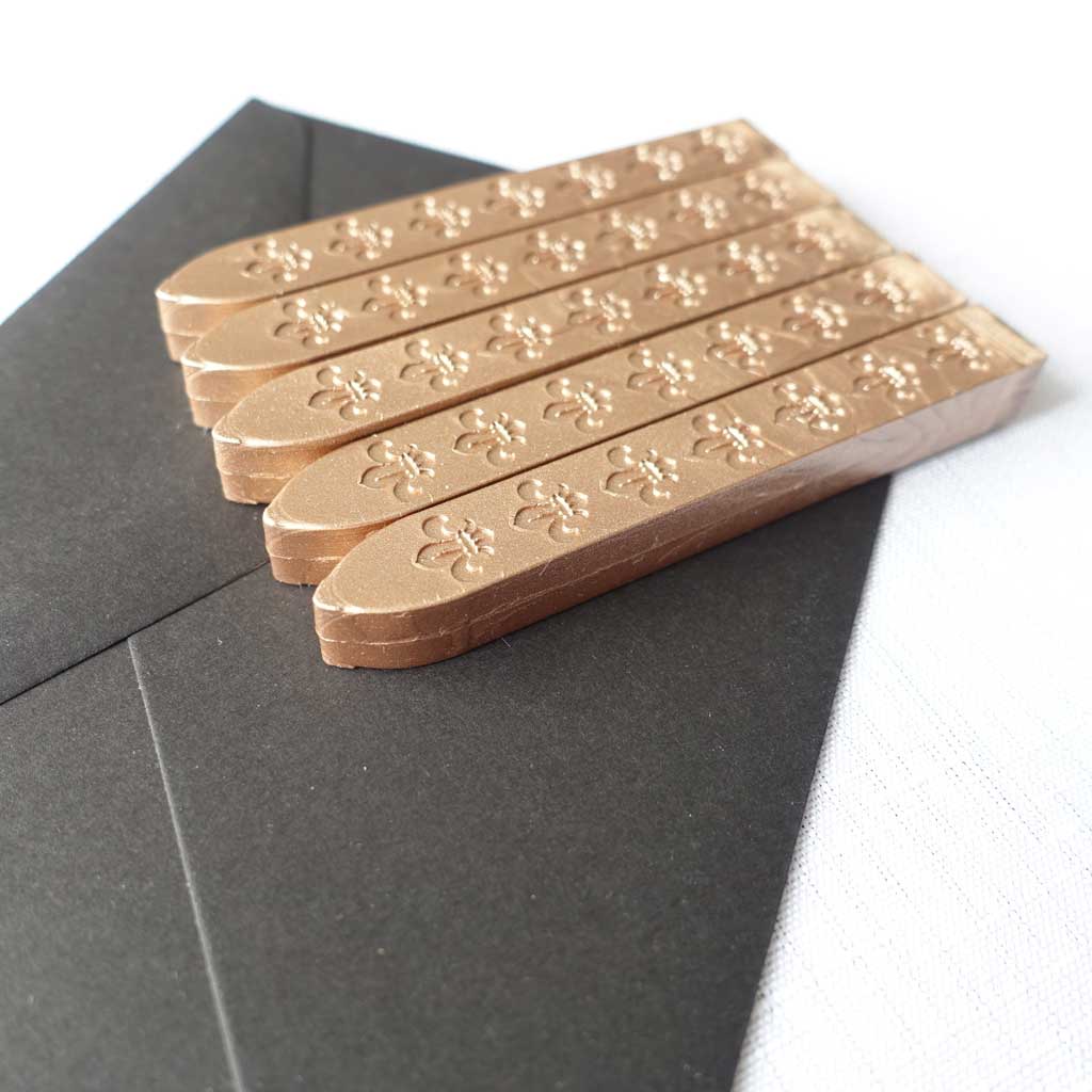 Champagne Rose Gold Wax Sticks (5-pack)