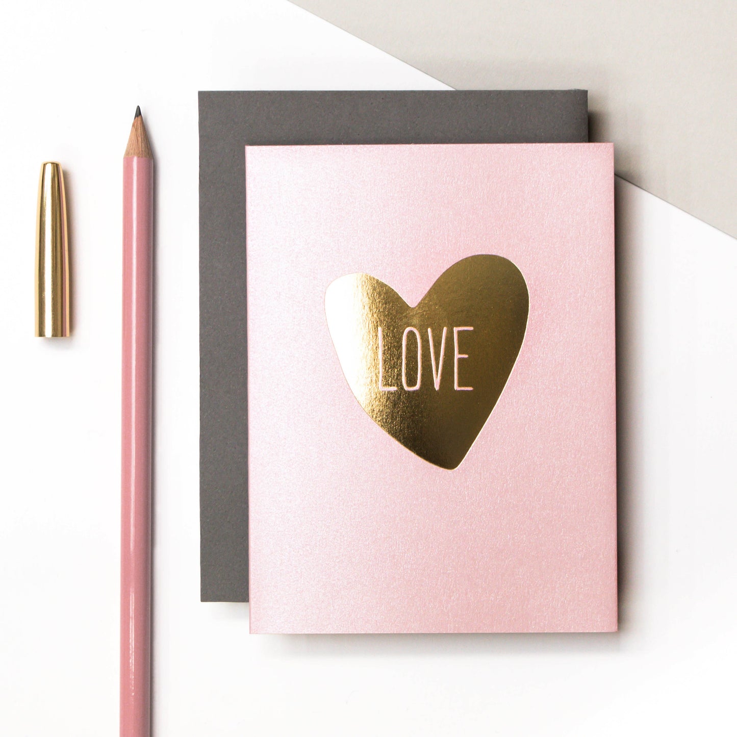 Love Heart Mini Greeting Card - Bespoke Hearts