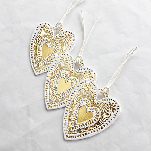Gold Foil Gift Tags (Set of 3)
