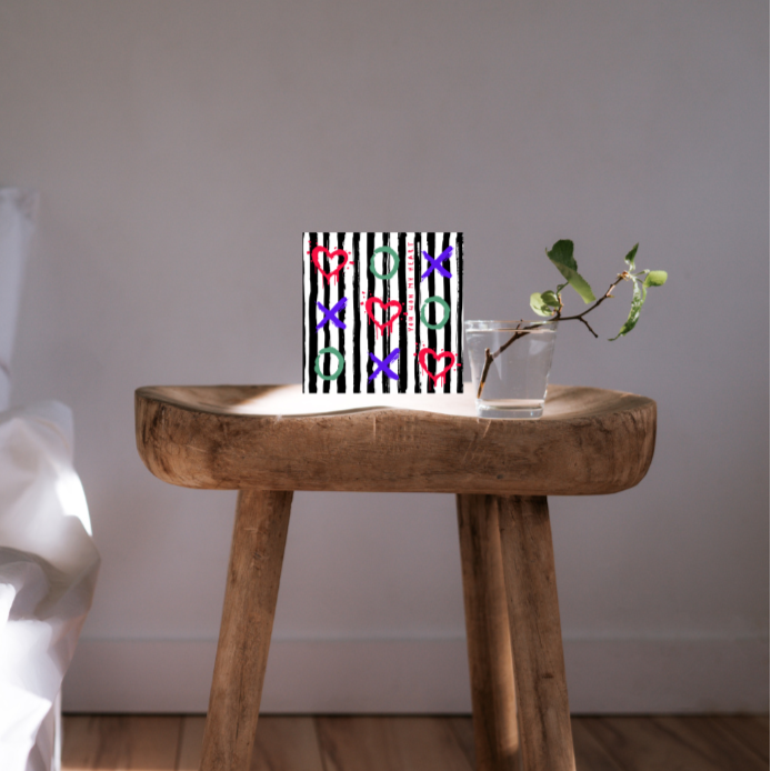 You Won My Heart Acrylic Block - Bespoke Hearts