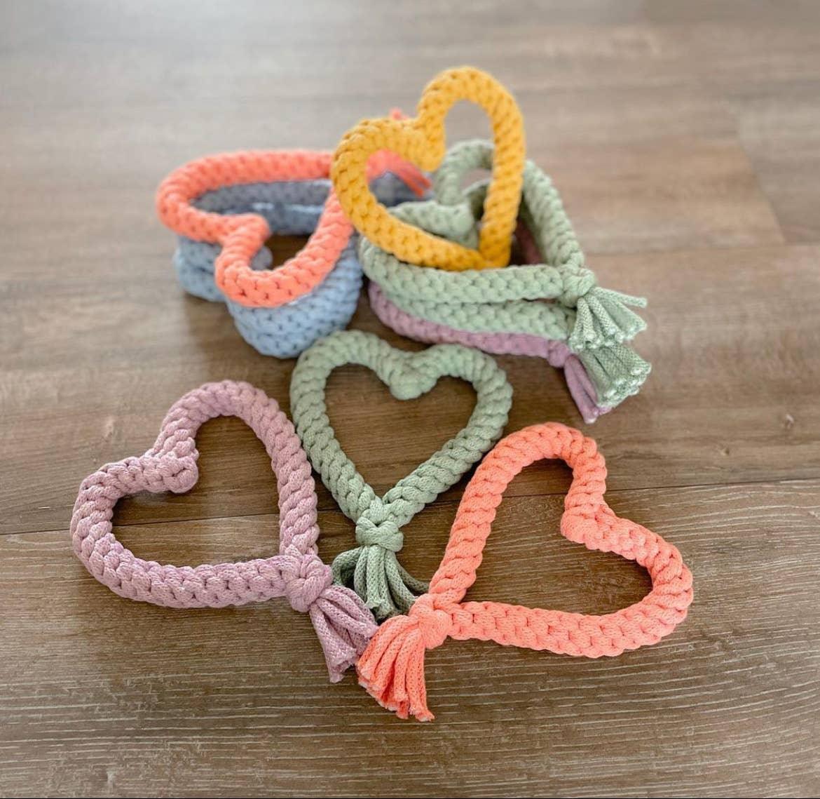 Heart Dog Toy - Bespoke Hearts