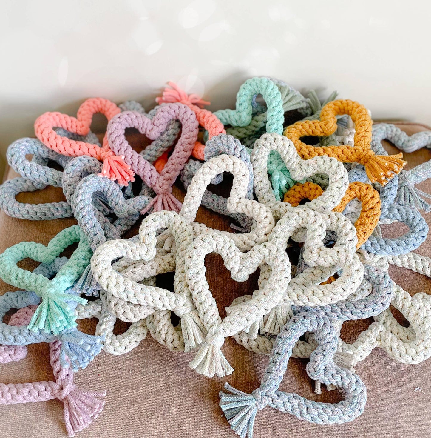 Heart Dog Toy - Bespoke Hearts