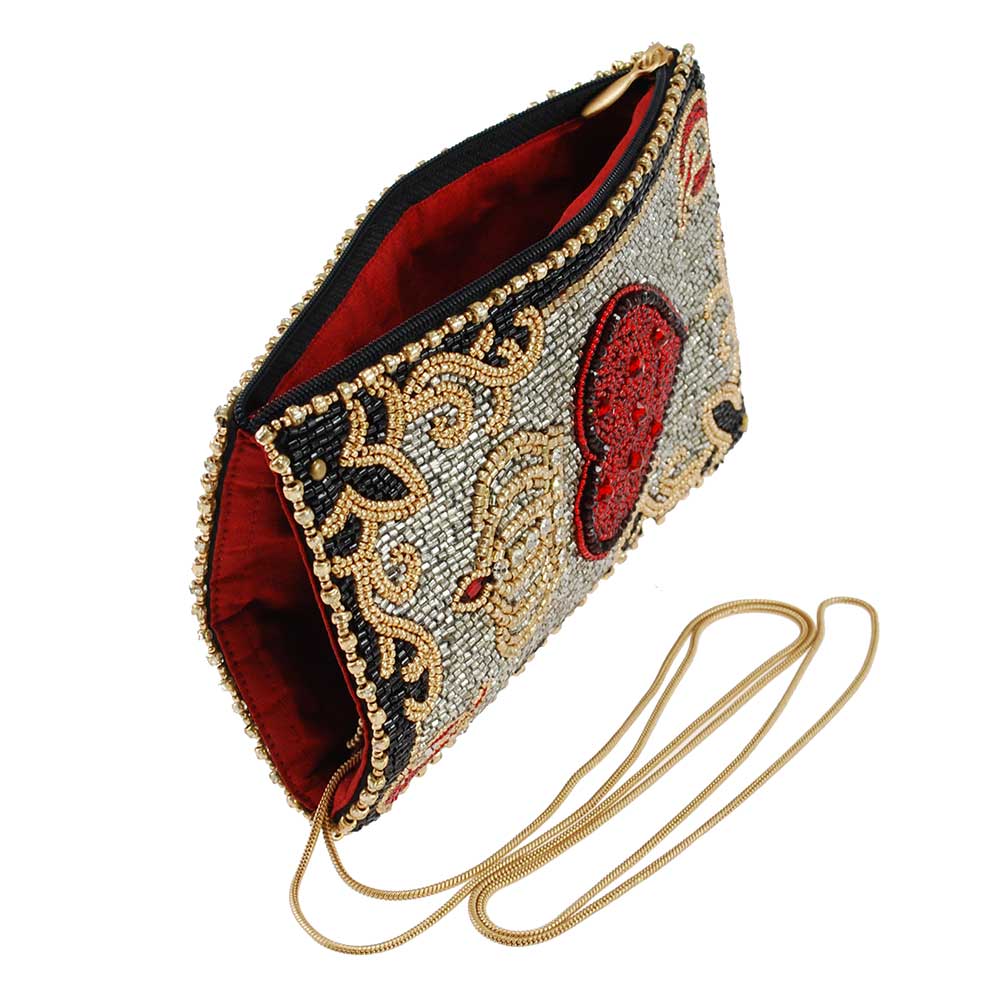 Queen of Hearts Crossbody Bag