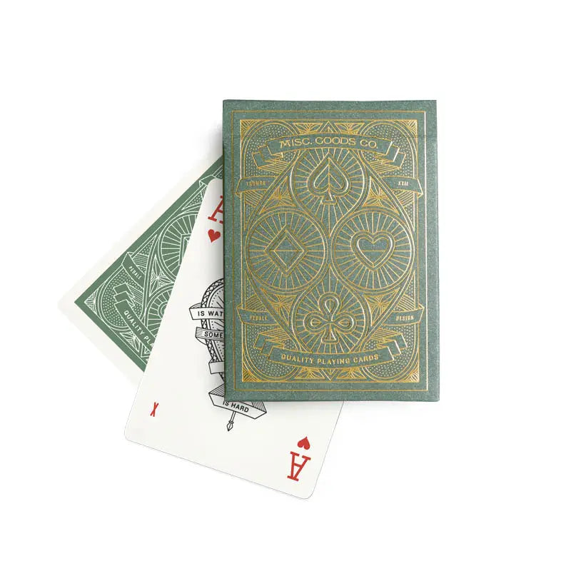 Leather Case & Playing Cards