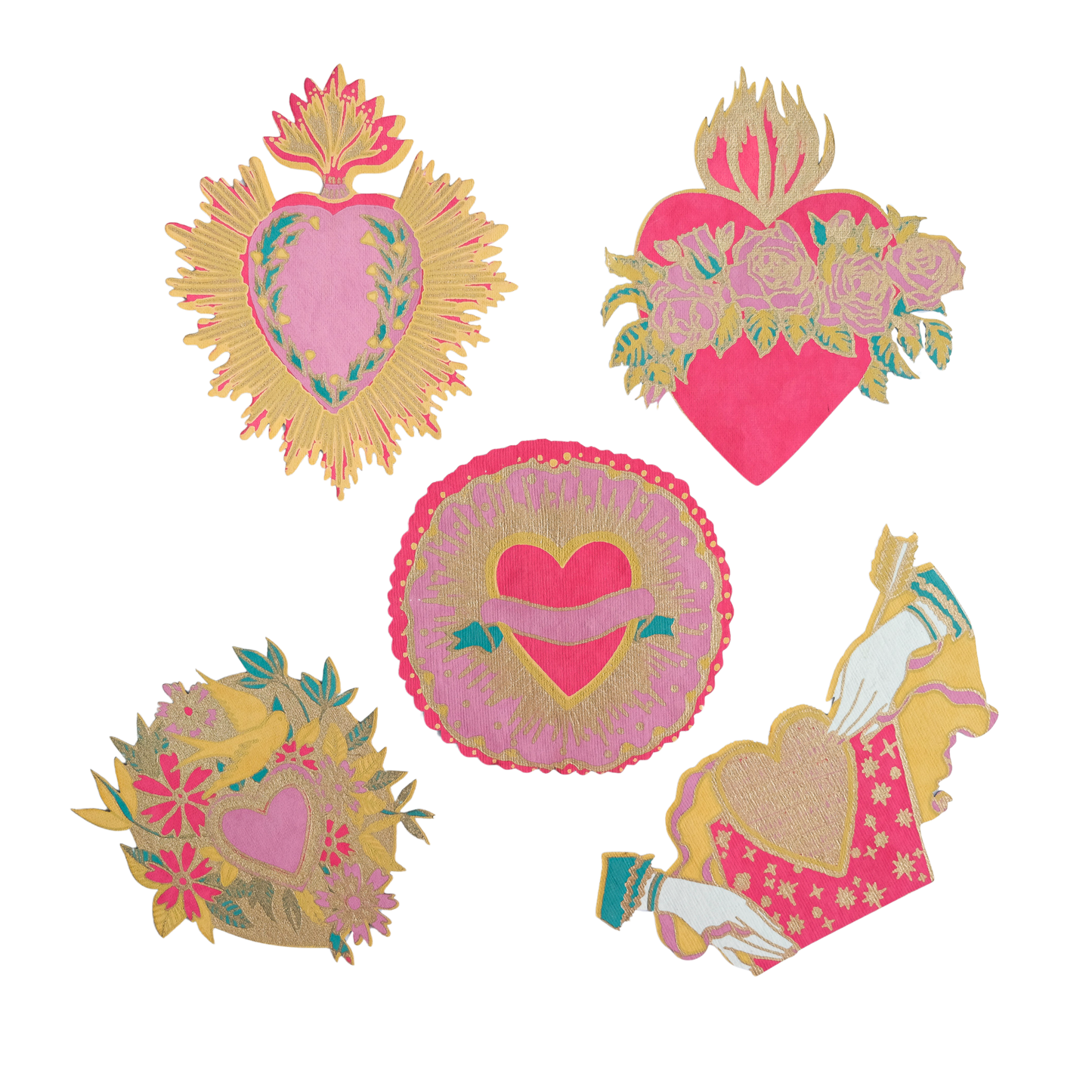 Love Heart Card Set