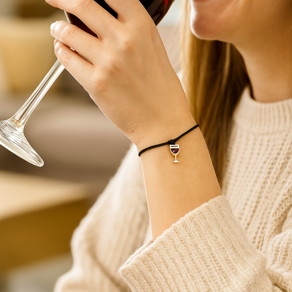 Partner in Wine Friendship Bracelet