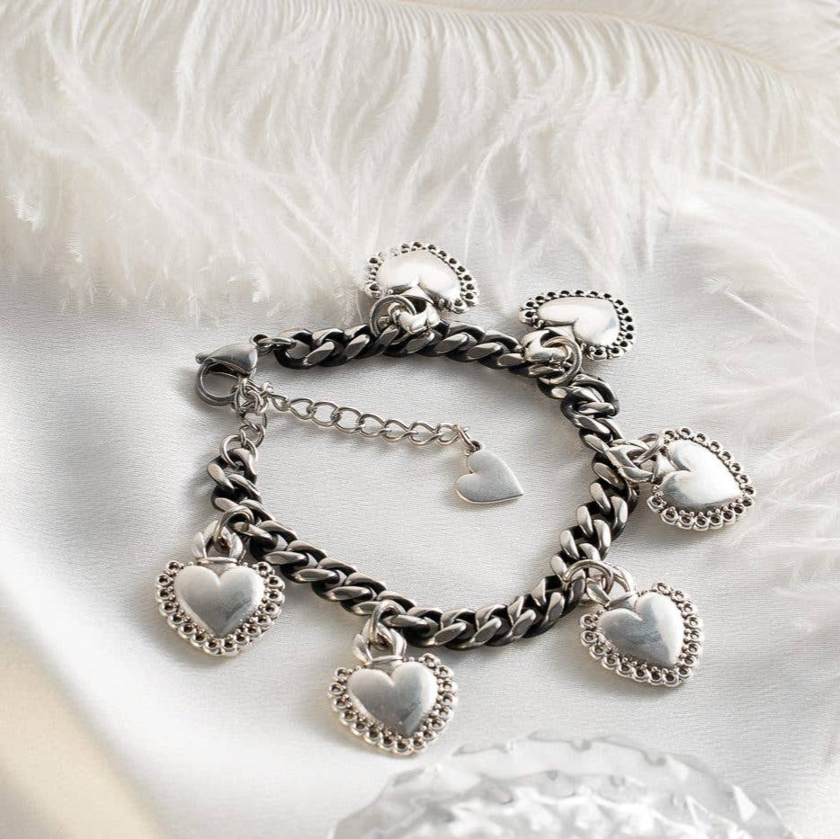 Sacred Hearts Bracelet - Bespoke Hearts