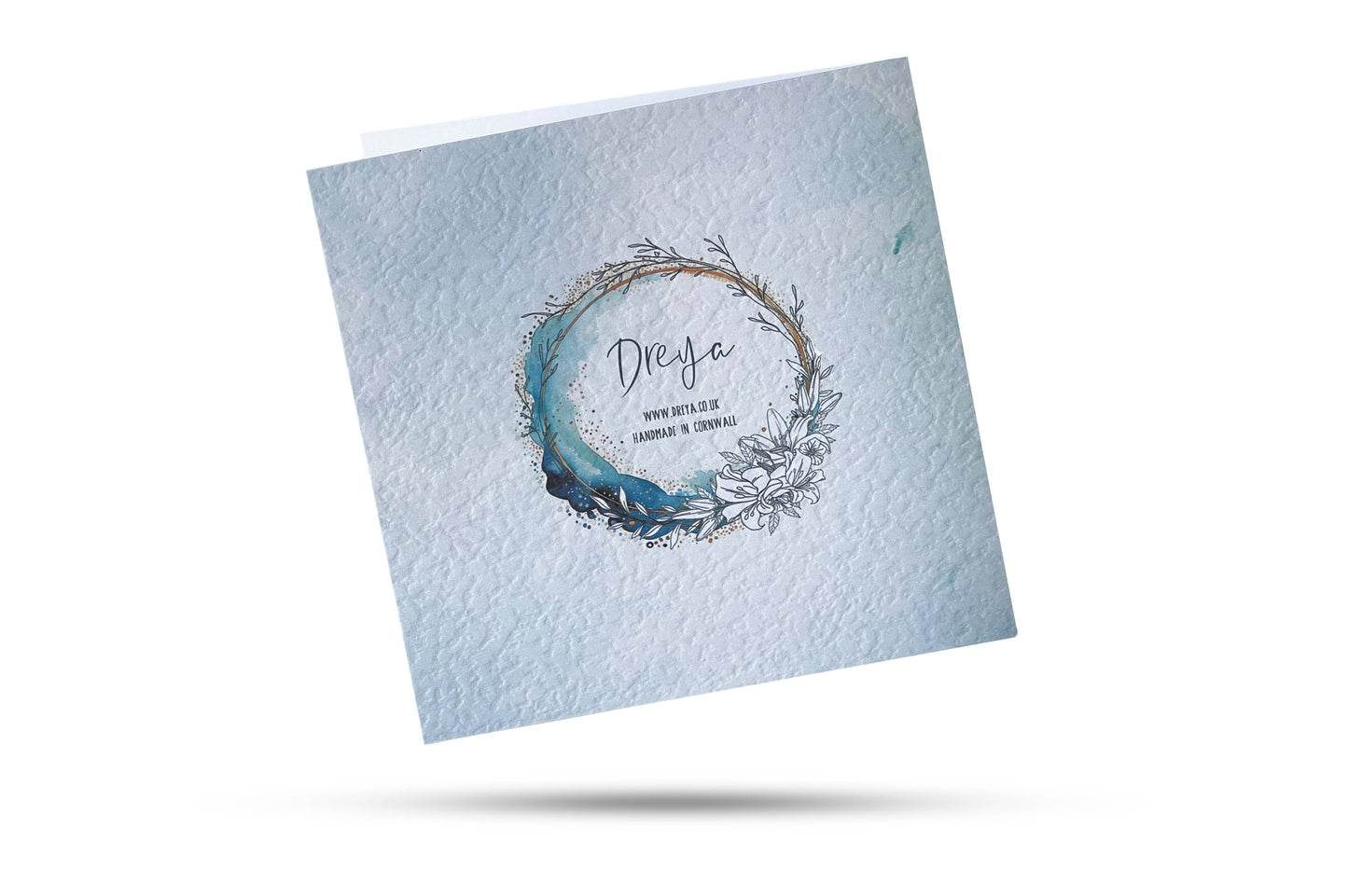 Thinking of You - Greeting Card With Glass Ornament