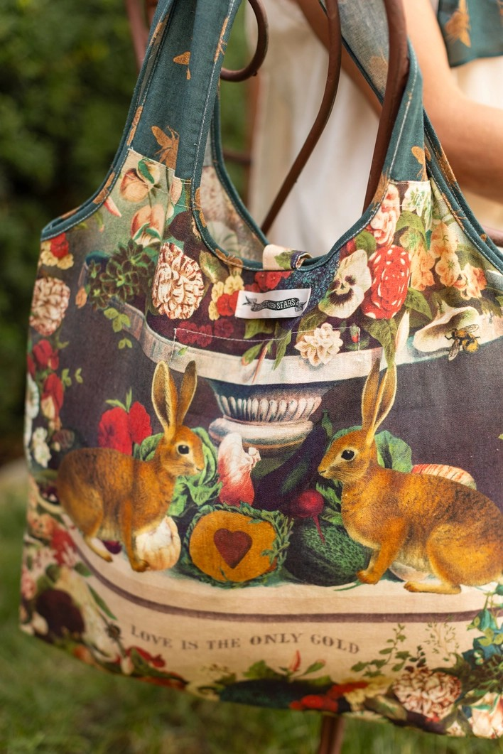Stay Gold Boho Tote - Bespoke Hearts