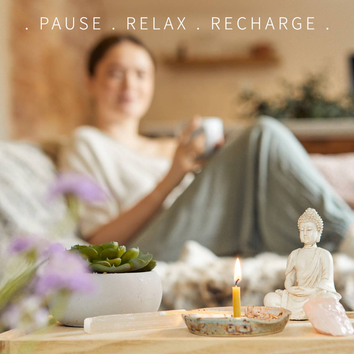 Mindfulness Candles (Floral)