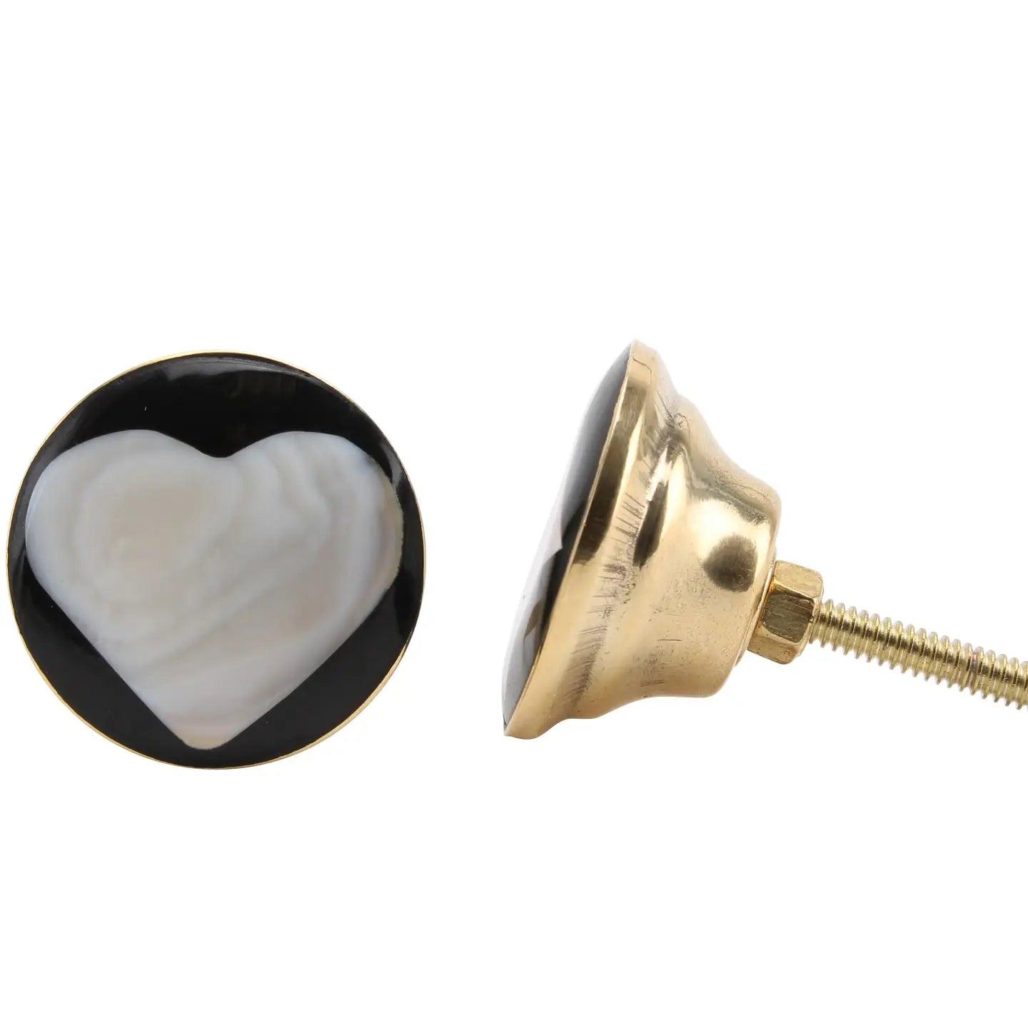 Heart Drawer Pull (Set of 2) - Bespoke Hearts