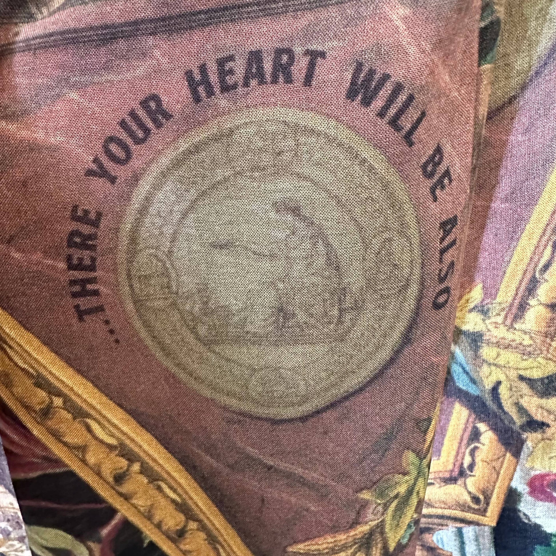 Courage Dear Heart Cropped Kimono - Bespoke Hearts