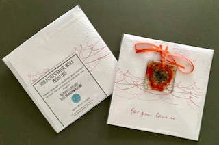 For You, Love Me (Red) - Greeting Card With Heart