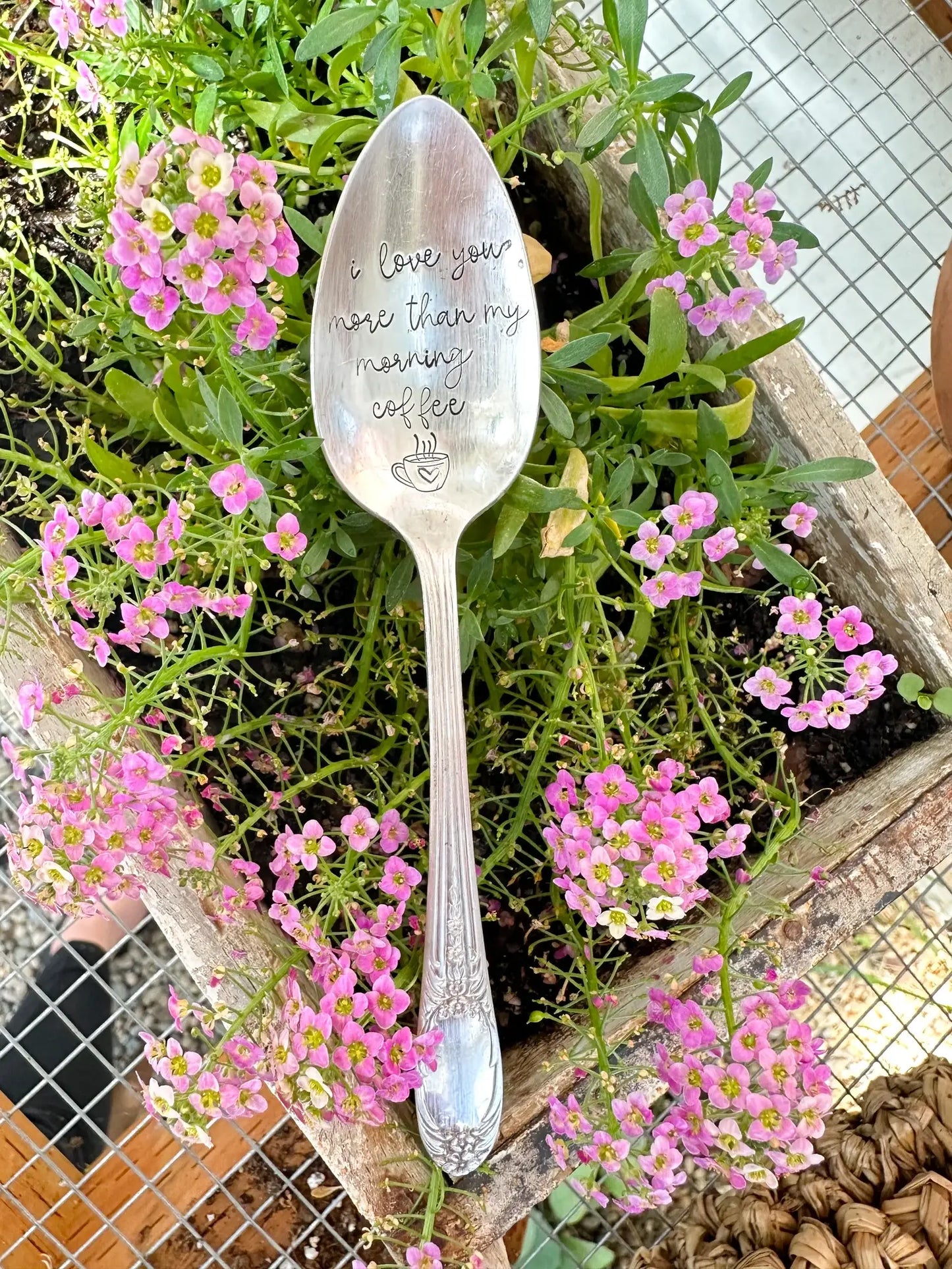 'I Love You More Than My Morning Coffee' Spoon