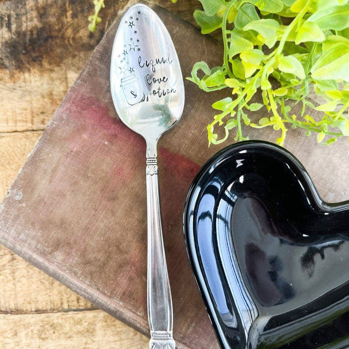 'Liquid Love Potion' Spoon - Bespoke Hearts