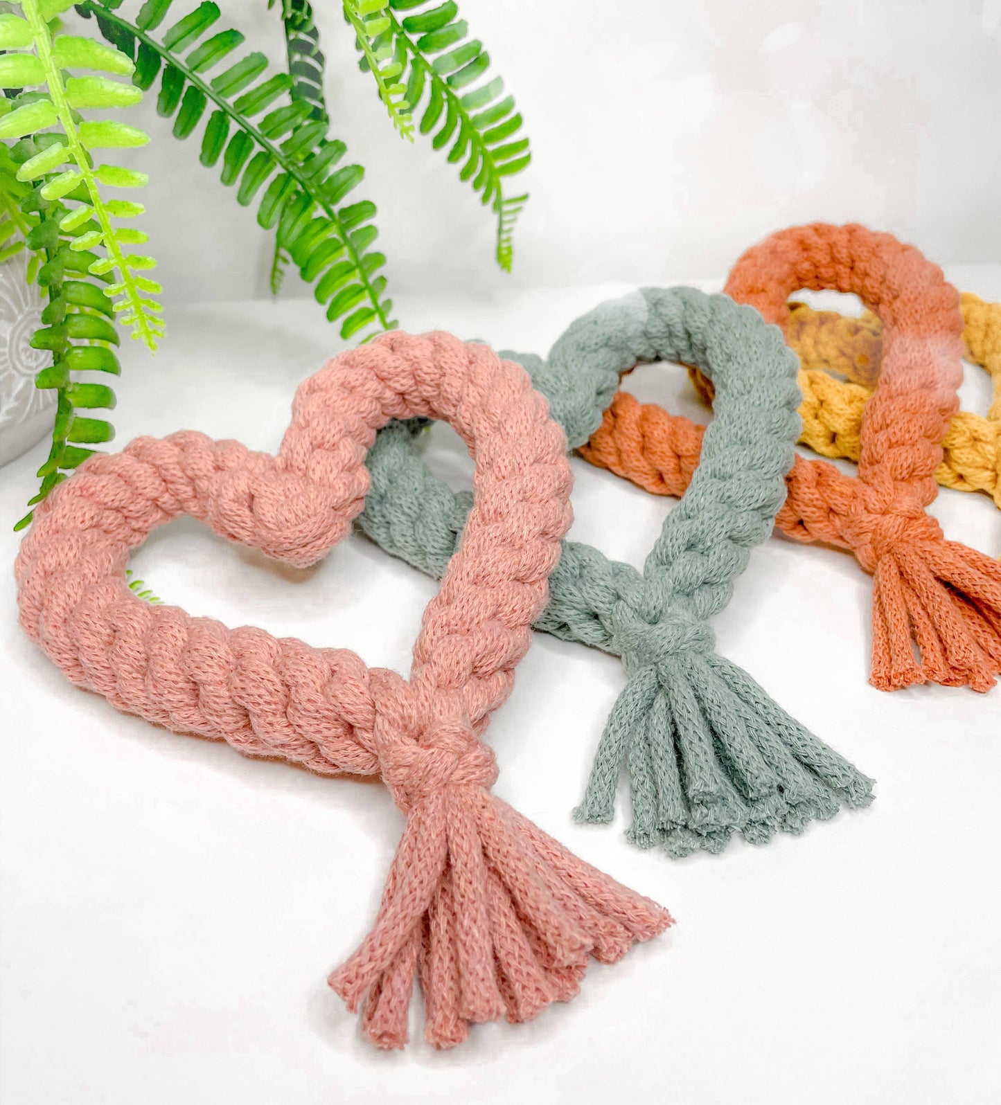 Heart Dog Toy - Bespoke Hearts