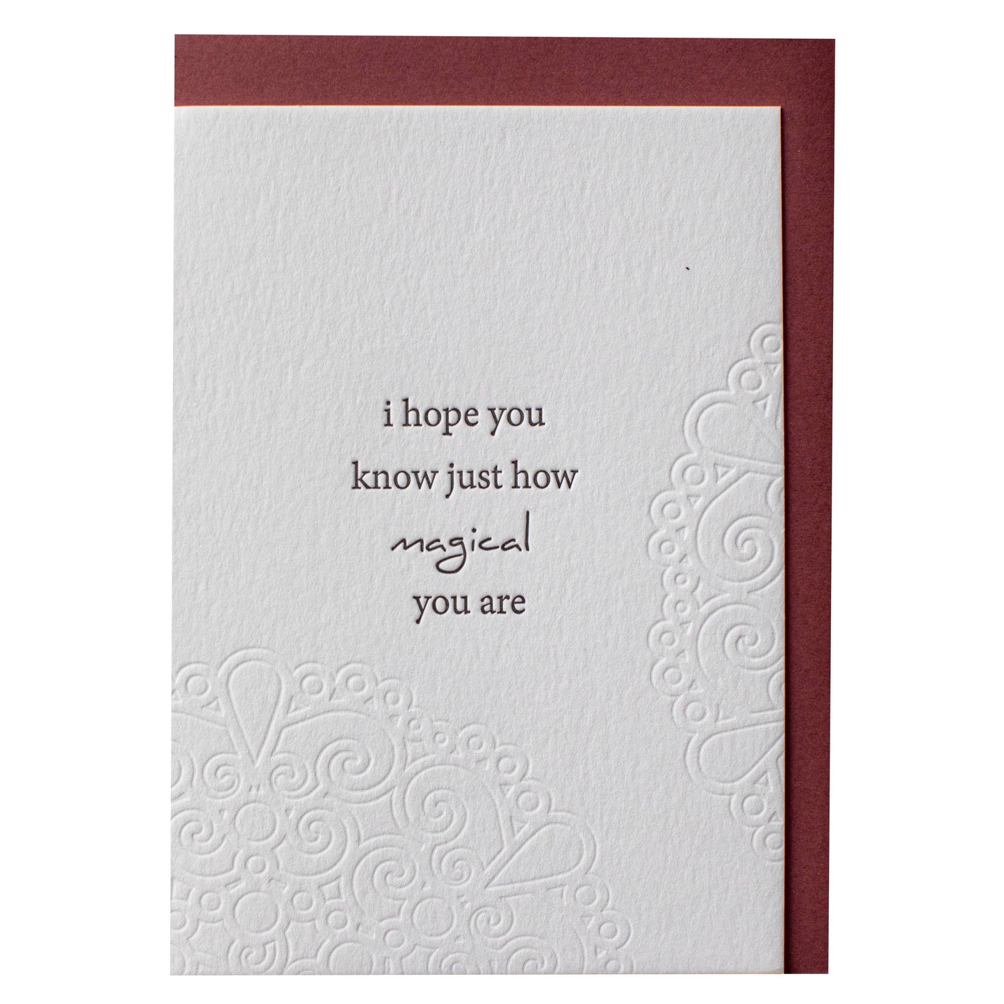 "Magical" Card - Bespoke Hearts