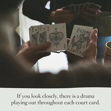 Black Playing Cards - Bespoke Hearts