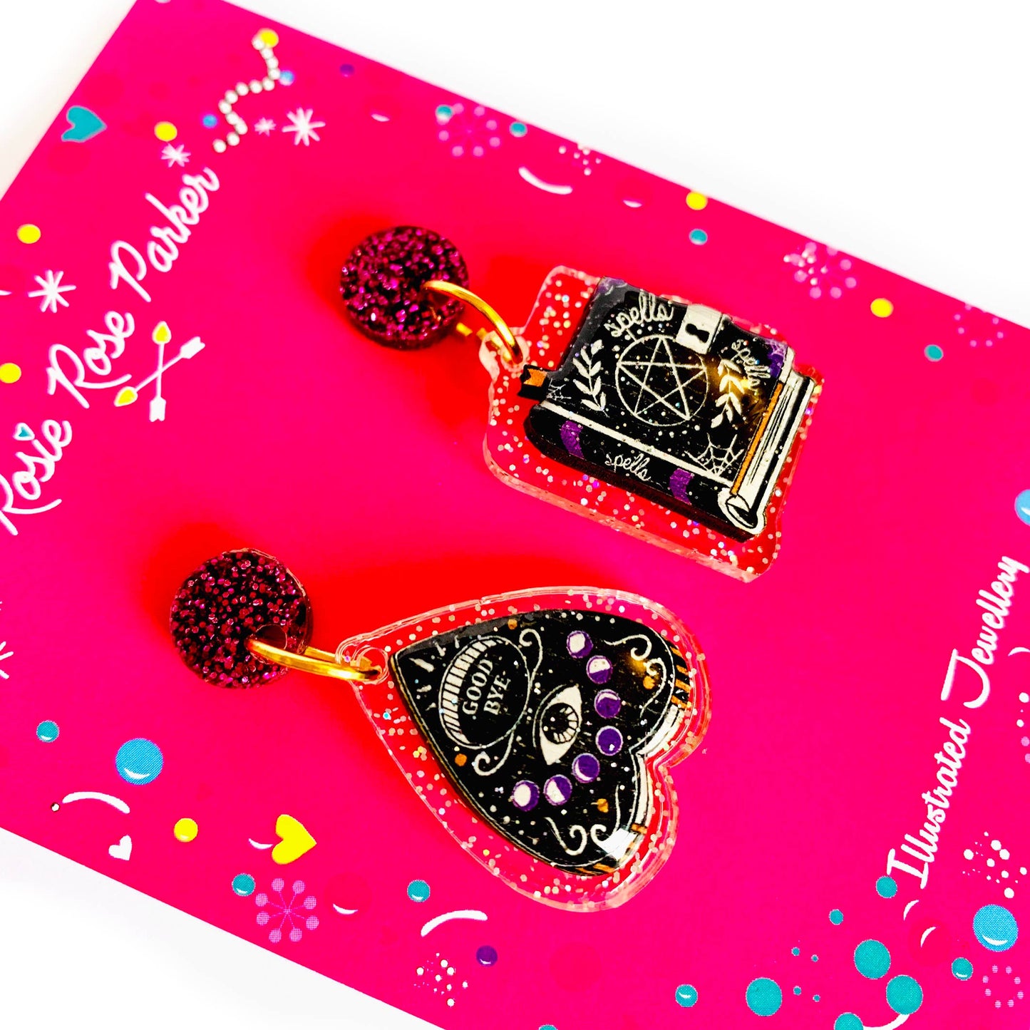 Ghost Board Earrings