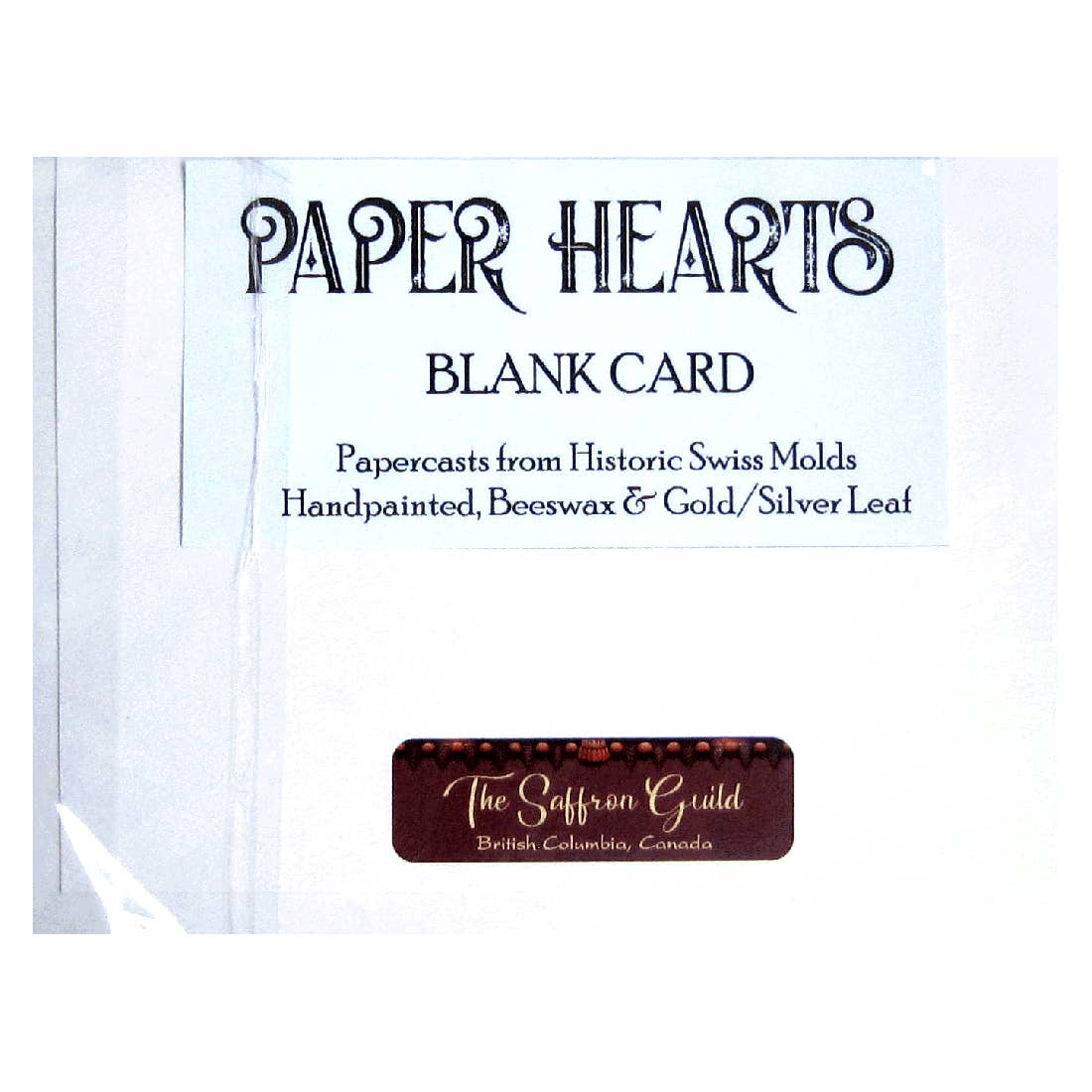 Heart Papercast Greeting Card