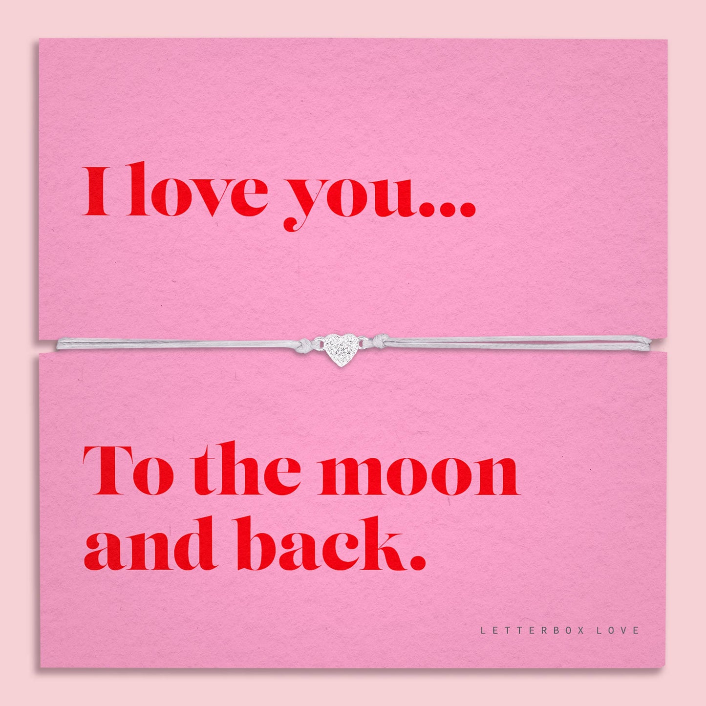 I Love You to the Moon and Back – Star Charm Bracelet