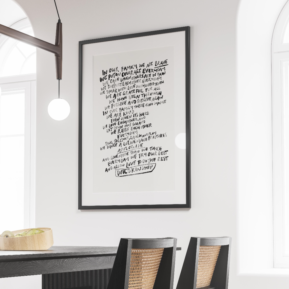 'Family' Print (Unframed)