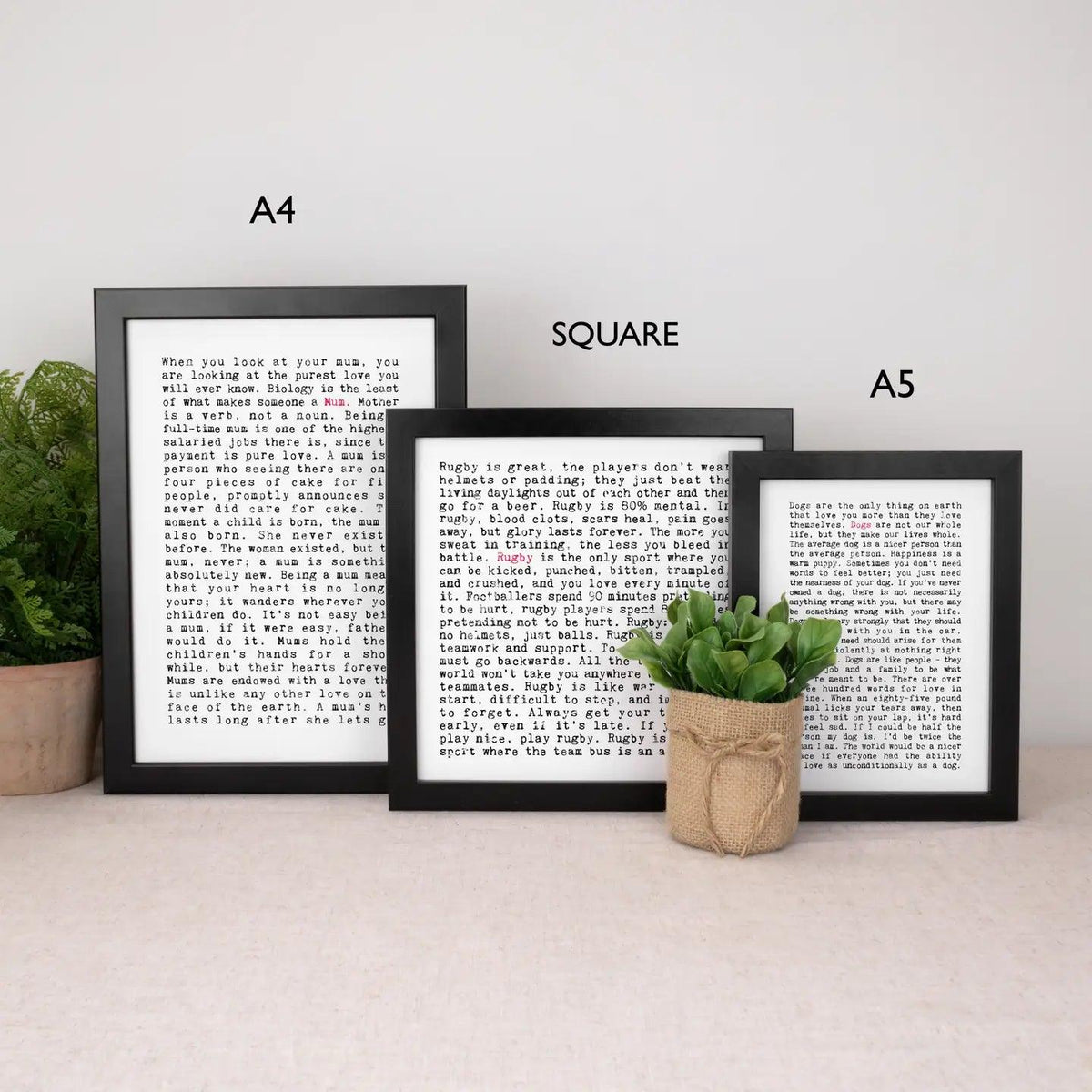 Love Quotes Print (Unframed)