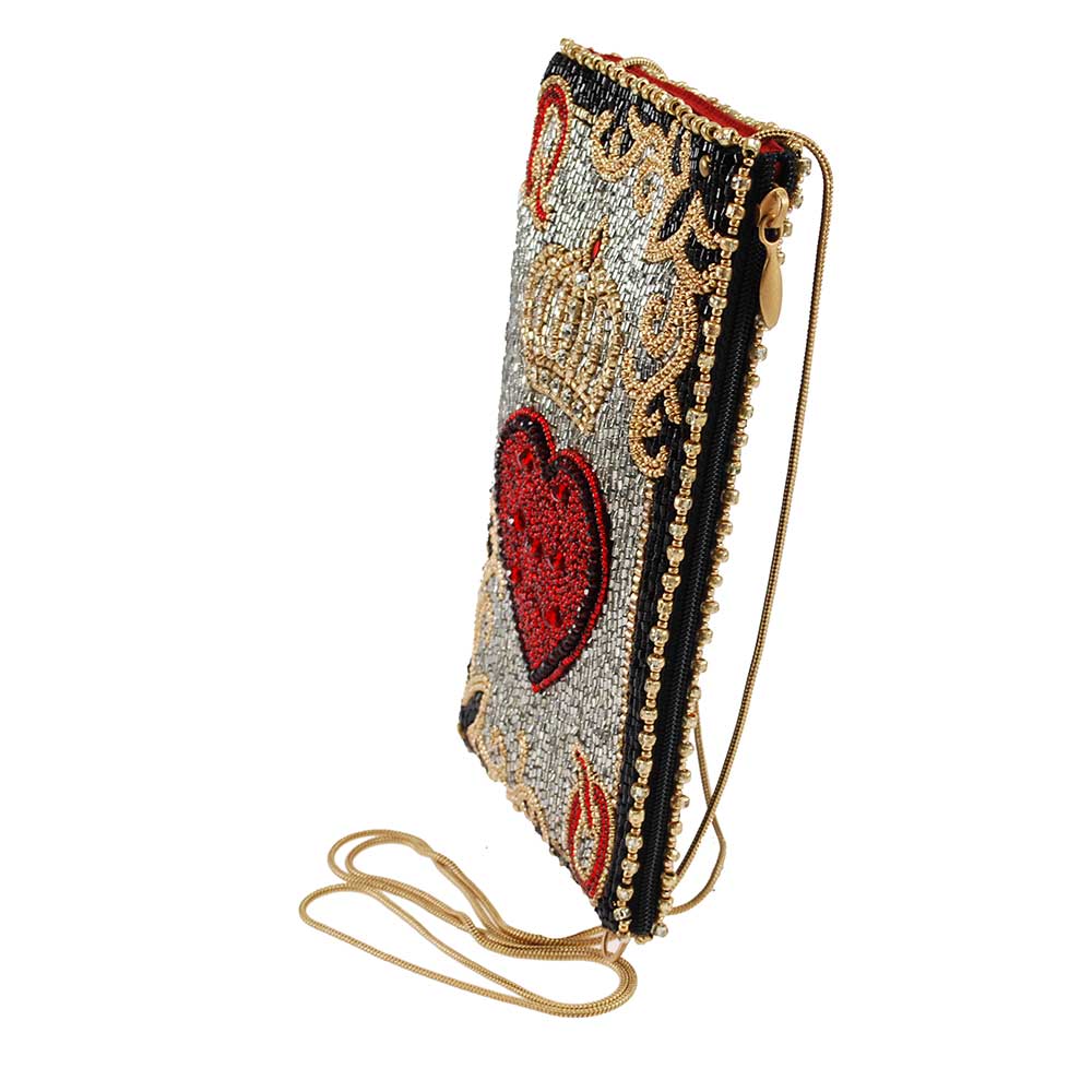 Queen of Hearts Crossbody Bag