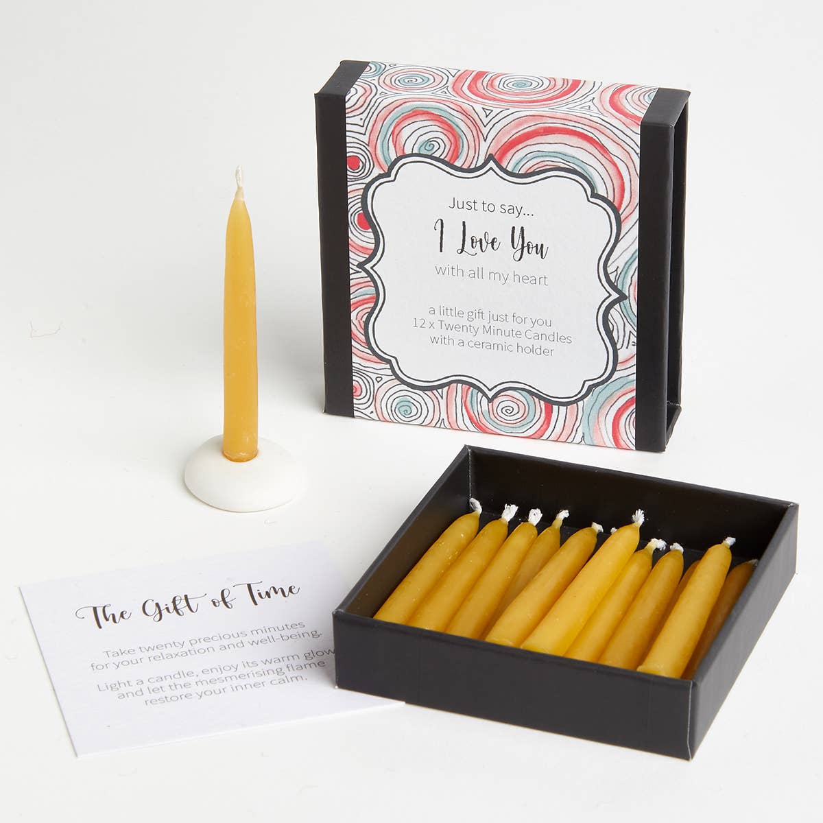 I Love You Candles