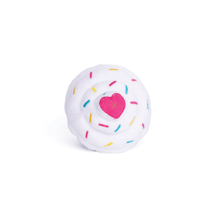 Cupcake Dog Toy - Bespoke Hearts