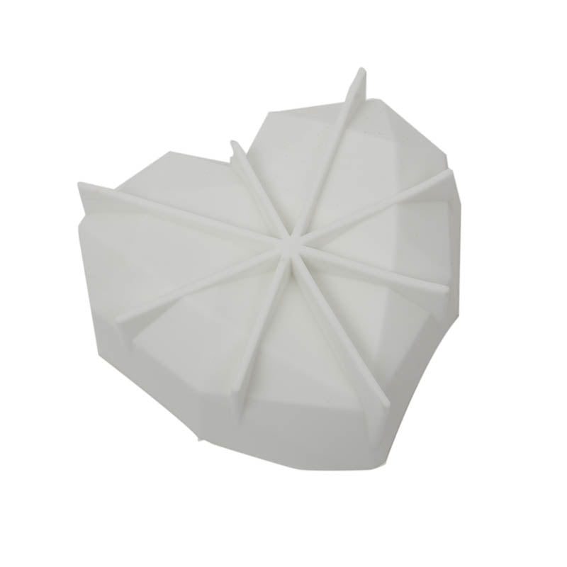 Large Geo Heart Mould