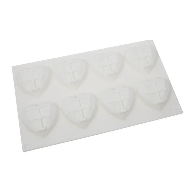 Medium Geo Heart Mould