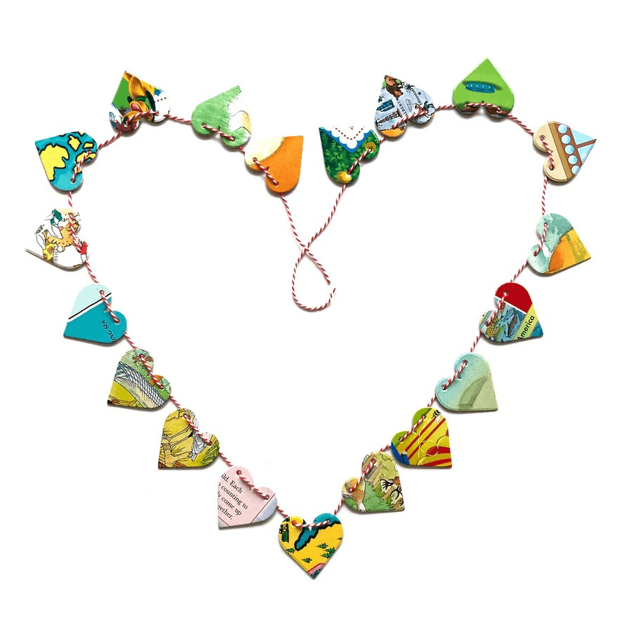 Heart Shaped Garland - Bespoke Hearts