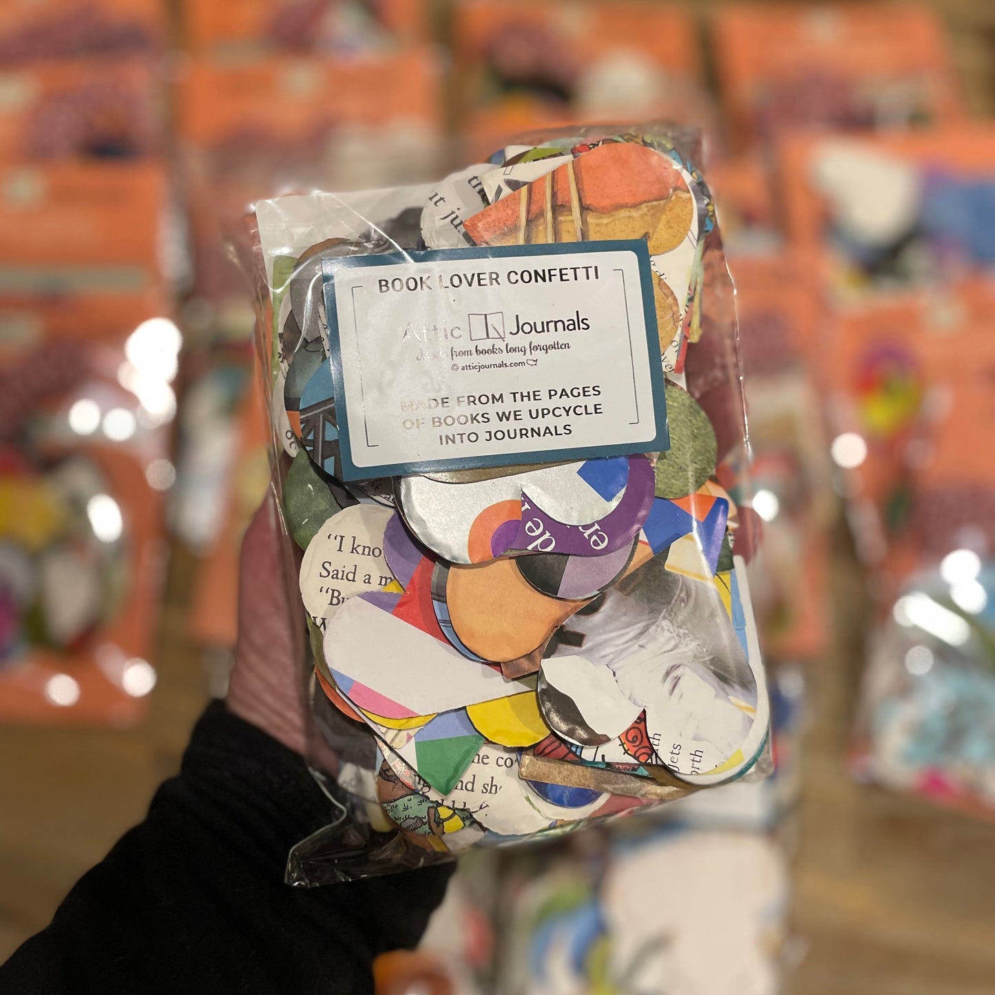 Book Lover Heart Confetti