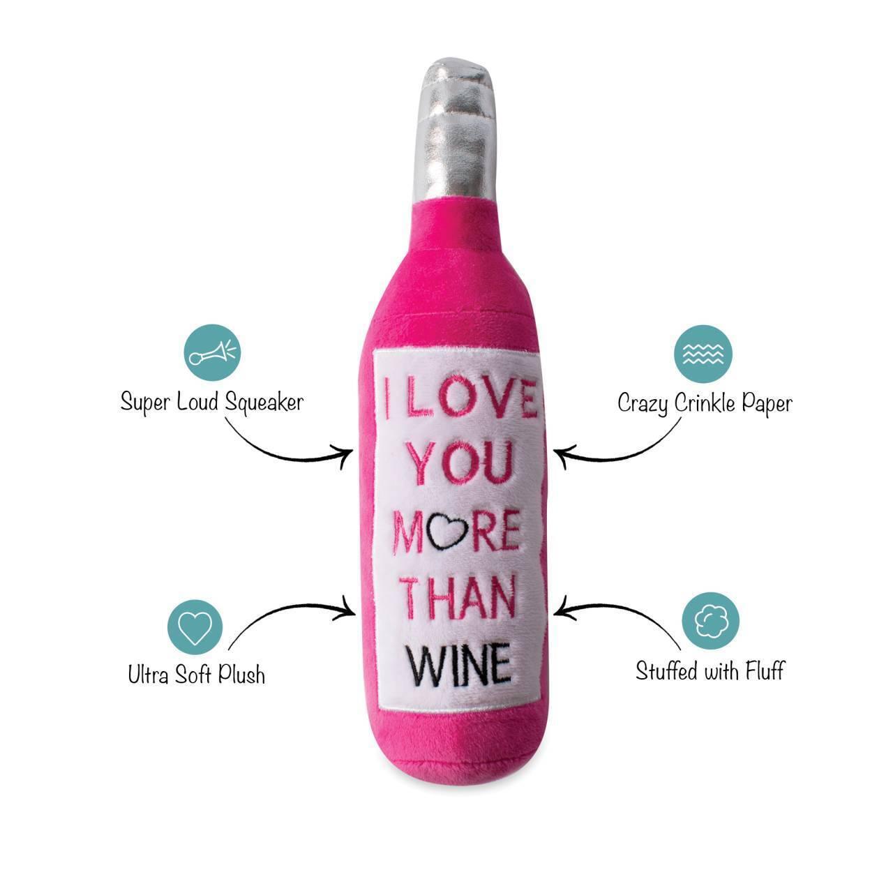 I Love You More Than Wine - Bespoke Hearts