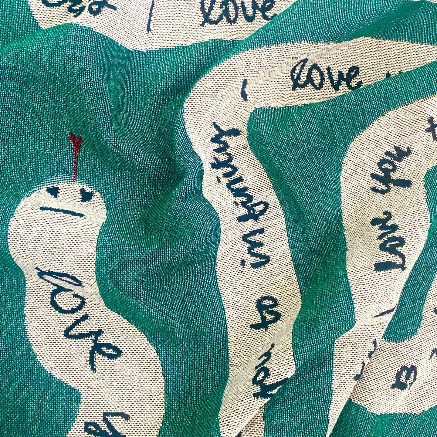 "I Love You to Infinity" Throw Rug