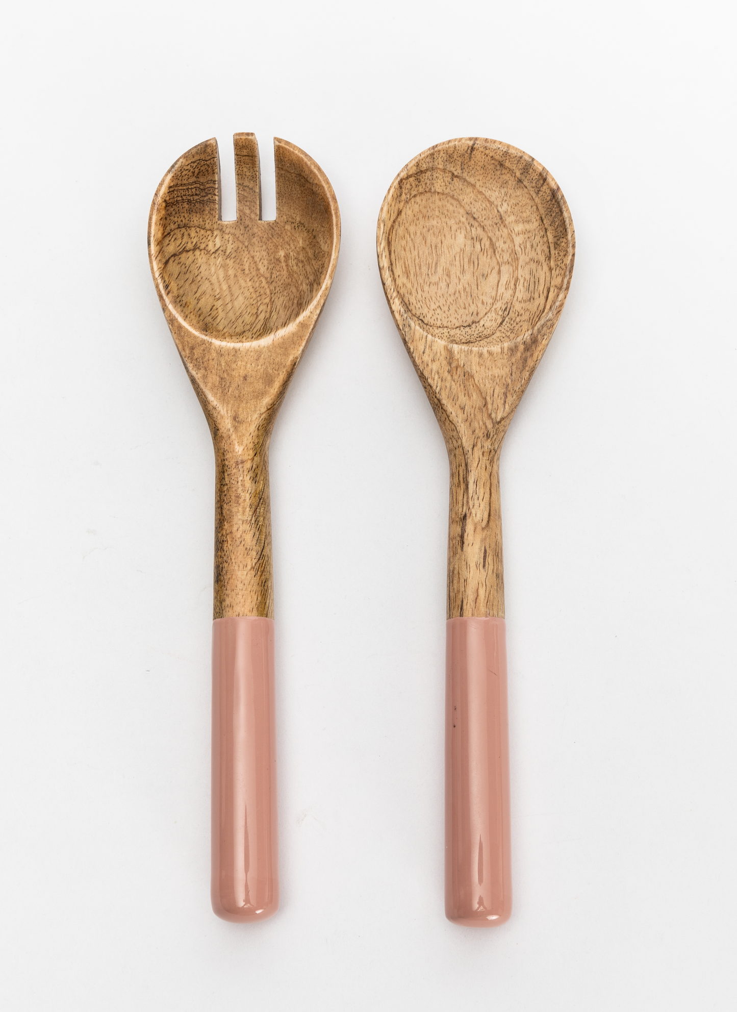 Salad Servers - Light Pink (Set of 2) - Bespoke Hearts