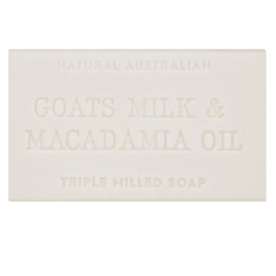 Bar of soap with 'Nature Australia' branding on a white background