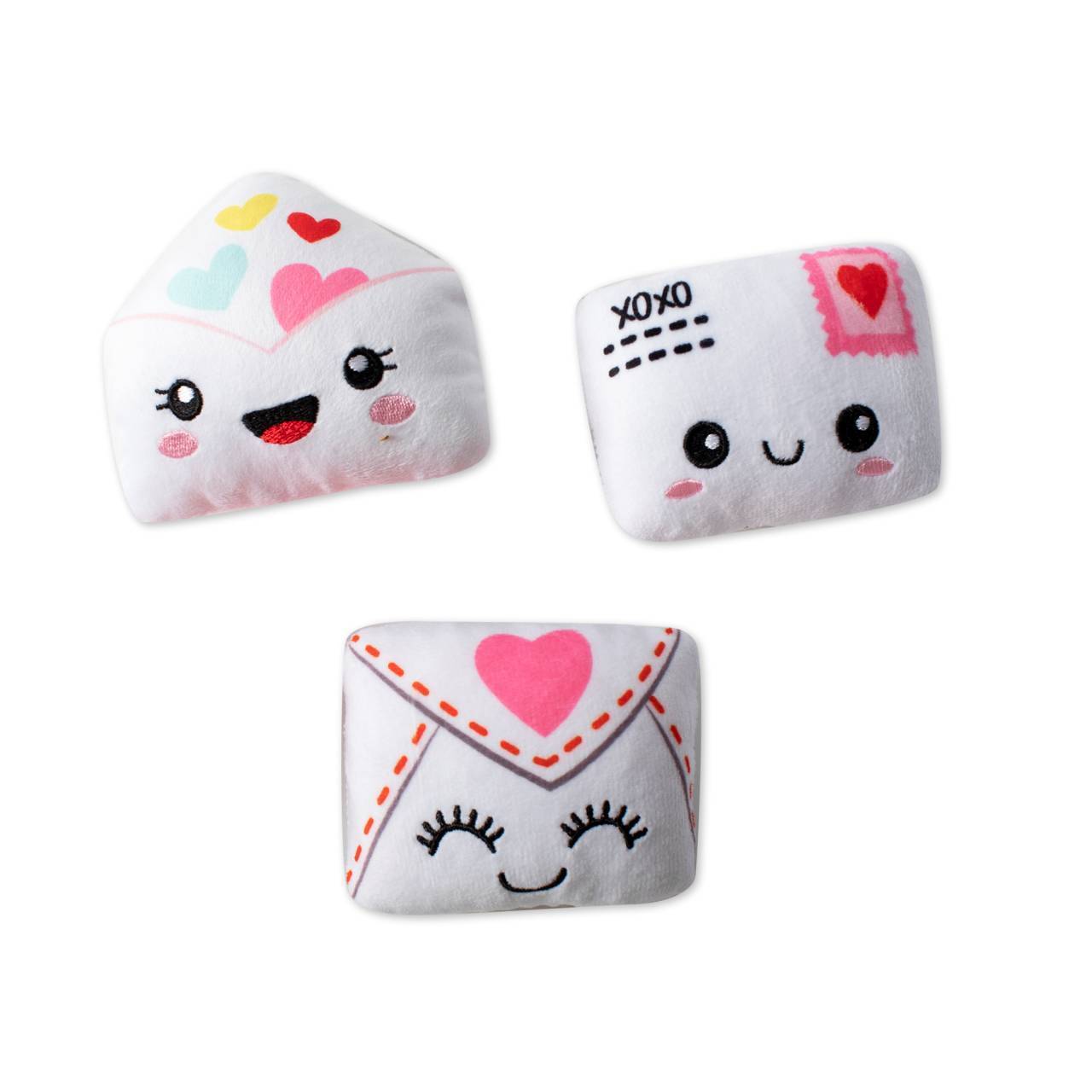 Sealed With A Kiss 3 Mini Toys - Bespoke Hearts