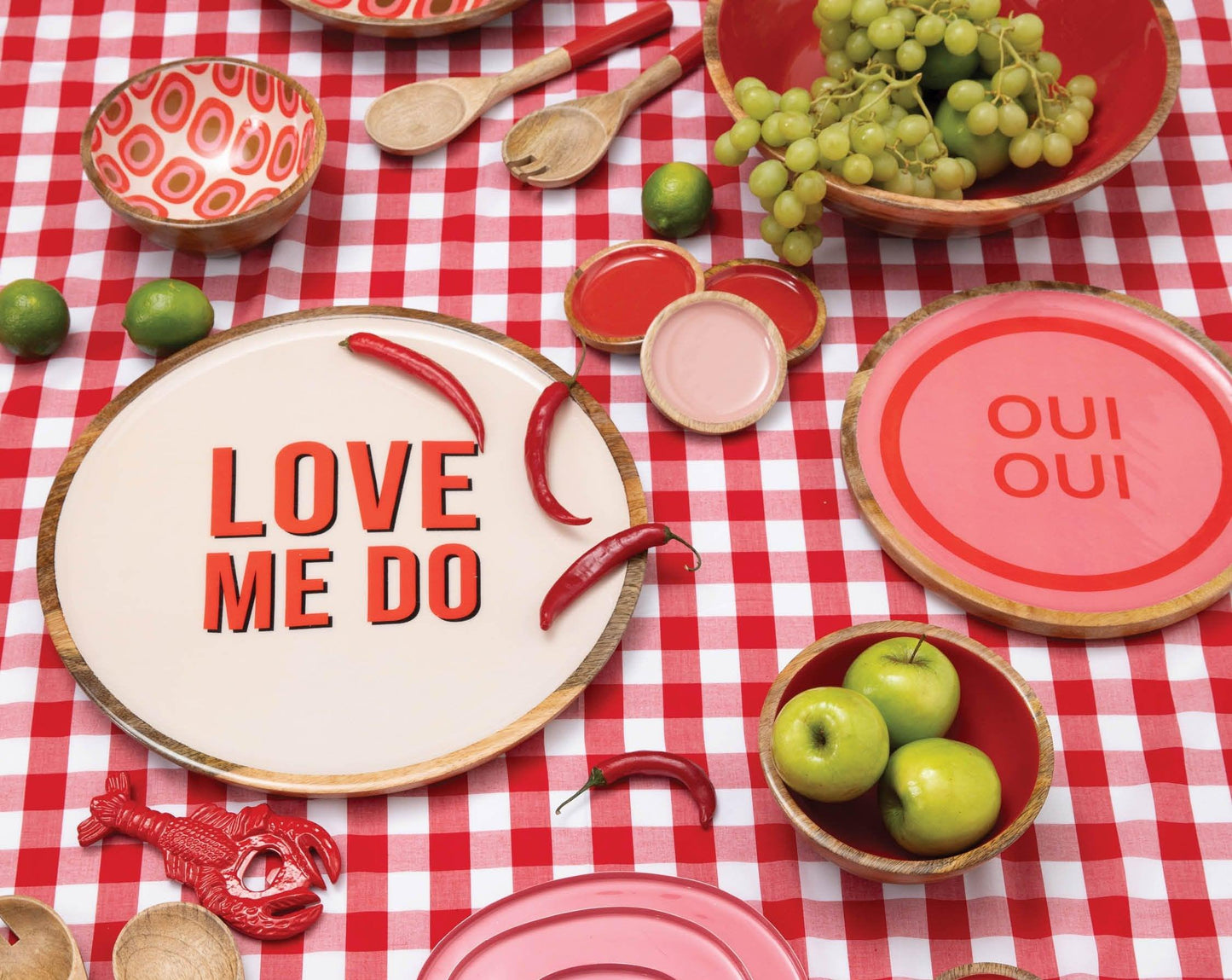 Byron Coasters - Peach Blush (Set of 4) - Bespoke Hearts