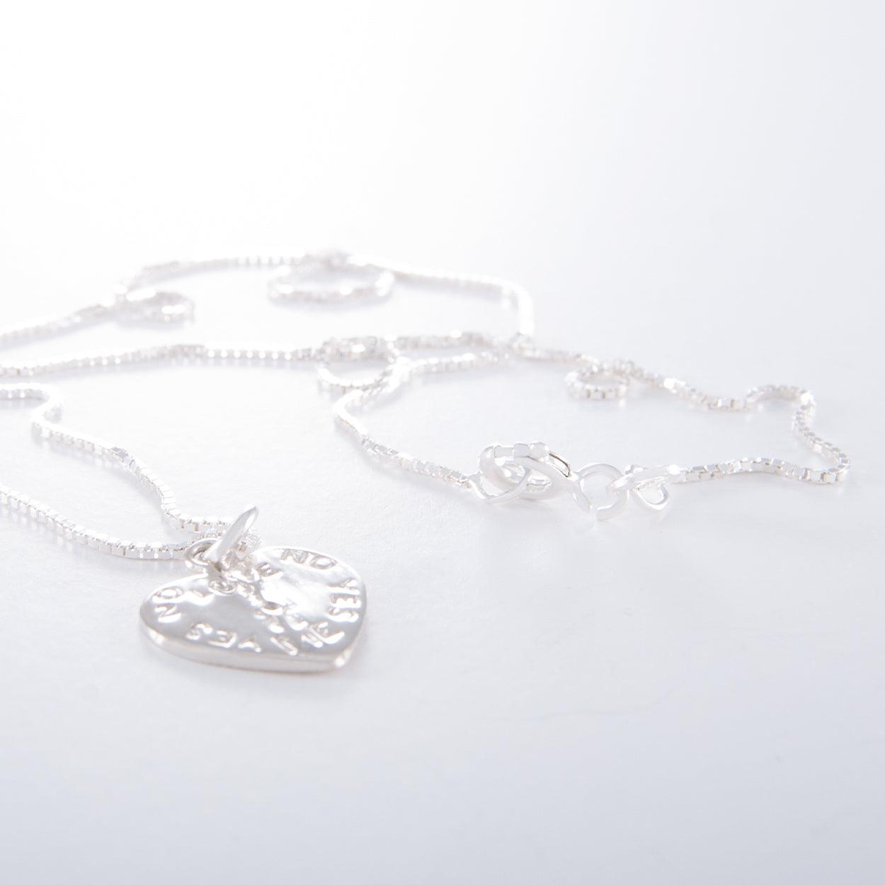 Love Me Necklace - Bespoke Hearts