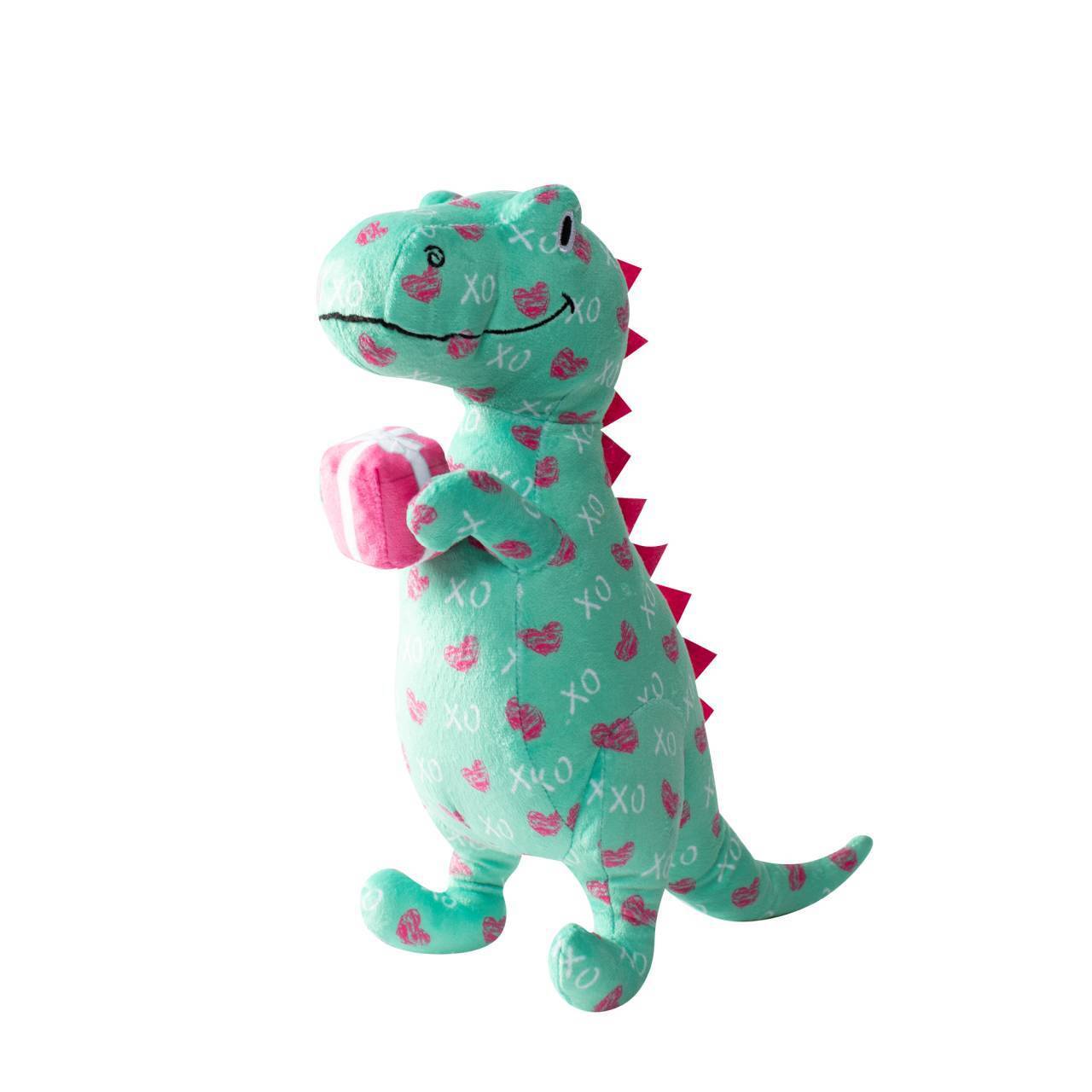 Hugs & Kisses T-Rex Dog Toy