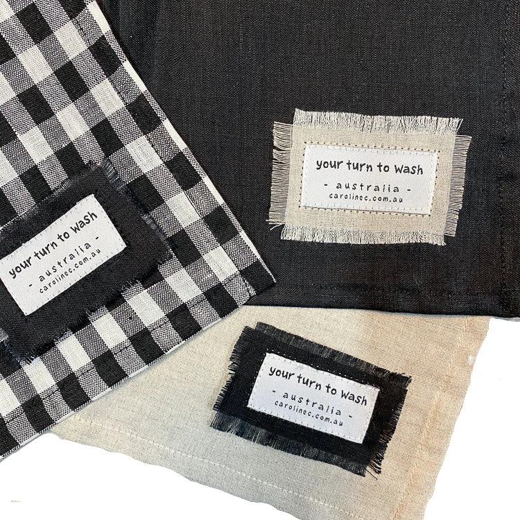 'Your turn to wash' Wash Cloth - Bespoke Hearts