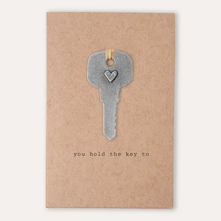 You Hold The Key Token - Bespoke Hearts
